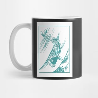 The Fish Vintage Print Mug